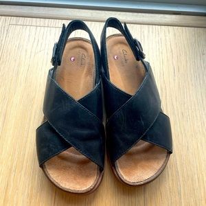 Clarks Women’s Black Sandals